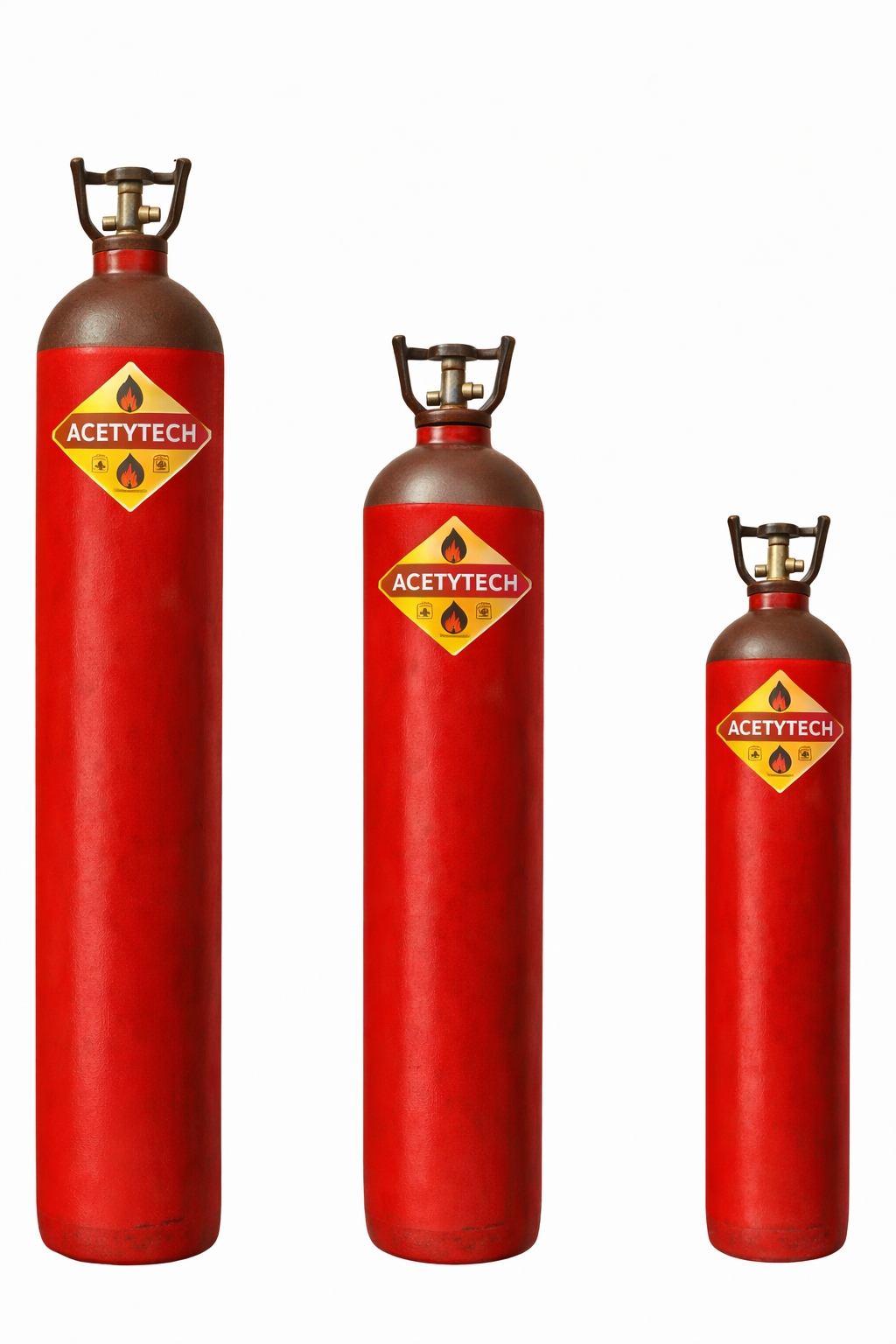 RECHARGE BOUTEILLE ACETYTECH - ACETYLENE - B05 à B40