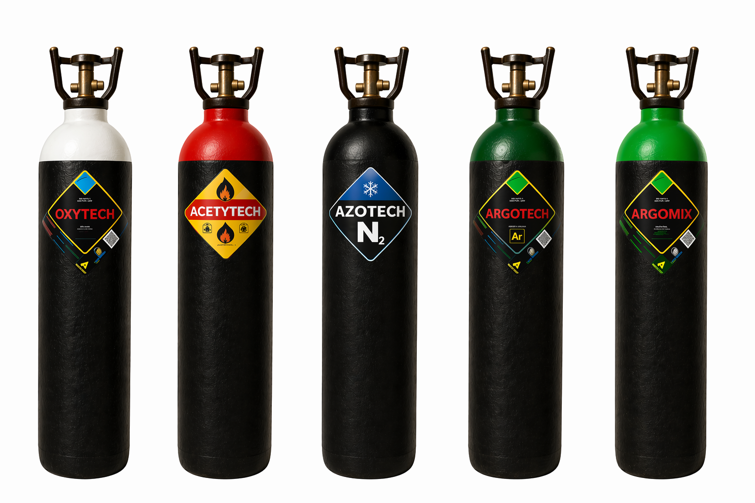 Emballage Bouteille de Gaz Vide sans contrat, Rechargeable B20 à B50