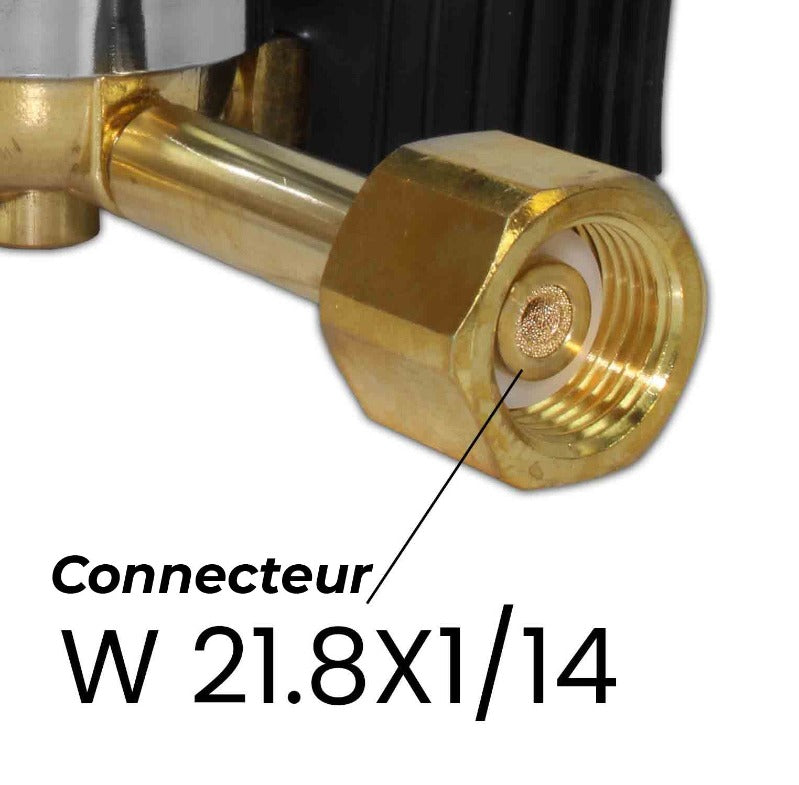 B10 - BOUTEILLE PLEINE ET RECHARGE gaz AR/CO2 - 18% - 10L - 2.3m3 - 200 BAR - Le Comptoir du Soudeur